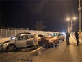 За вечер воскресенья в аварии на дорогах Зеленограда попали полсотни машин