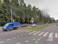 Водитель серьезно пострадал после наезда на разделительный газон на Московском проспекте