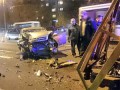 На Панфиловском проспекте нетрезвый водитель легковушки разбился о тягач «Мосгортранса»