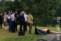 Из пруда в парке Победы вытащили тело мужчины