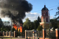 Возле Никольского храма загорелась церковная лавка