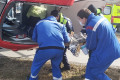 Вертолет эвакуировал в больницу из Зеленограда 2-летнего ребенка