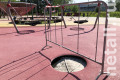 Батуты на детской площадке в парке Победы обещают починить к августу