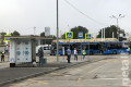 Два дополнительных автобуса вывели на маршрут между двумя частями города через станцию Крюково