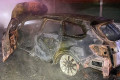 Водитель получил ожоги при попытке потушить горящую машину