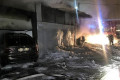 В автосервисе на «Восточке» сгорело четыре автомобиля