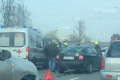 В ДТП у Крюковской эстакады пострадал один человек