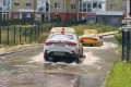 Из-за прорыва канализации в Голубом затопило дорогу