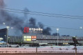 На тушение пожара на складе у ТЦ «Отрада» ушло больше полутора часов
