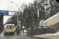 В столкновении грузовика и легковушки у Ржавок пострадал один человек