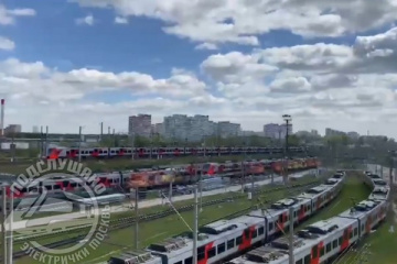 «Гудок Победы» в депо «Крюково». Видео