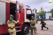 Быть пожарным. Видеорепортаж из пожарной части