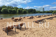 Обновленная зона отдыха у Большого городского пруда. Фотографии