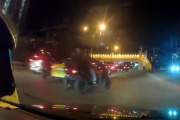 На квадроцикле с нарушениями. Видео